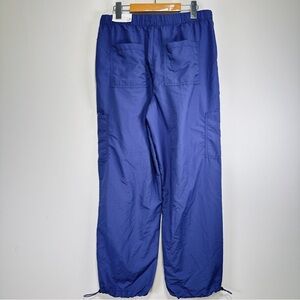 Maurices | Utility Jogger Pants | Blurple Nylon with Drawstring Hem | Size M